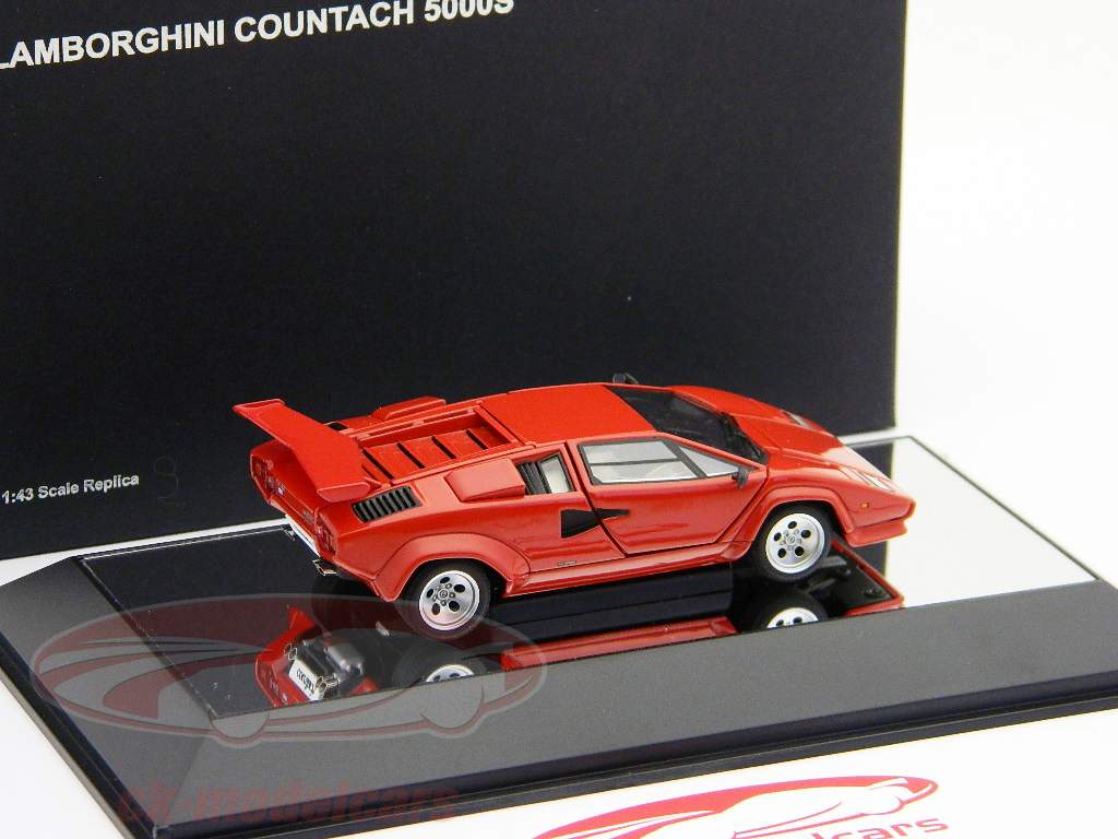 Lamborghini Countach 5000S rød 1:43 AUTOart