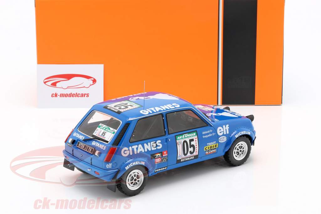 Renault 5 Alpine #5 5th Rallye Elfenbeinküste 1978 Frequelin, Delaval 1:18 Ixo