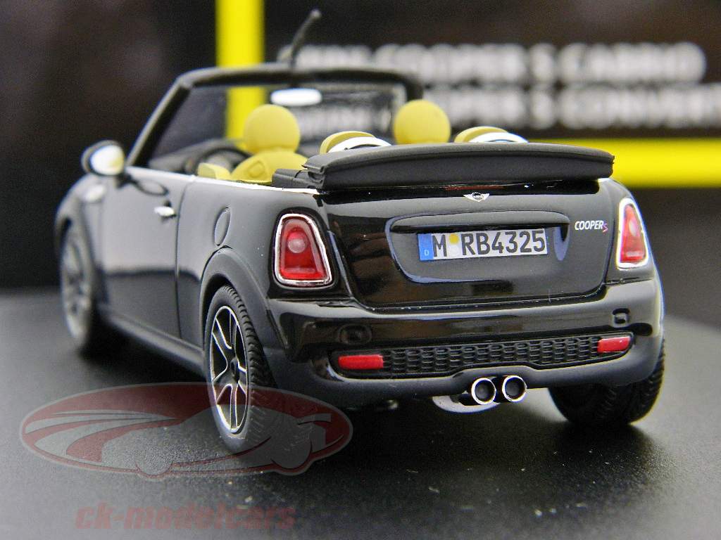 Mini Cooper Cabriolet schwarz / black 1:43 AutoArt