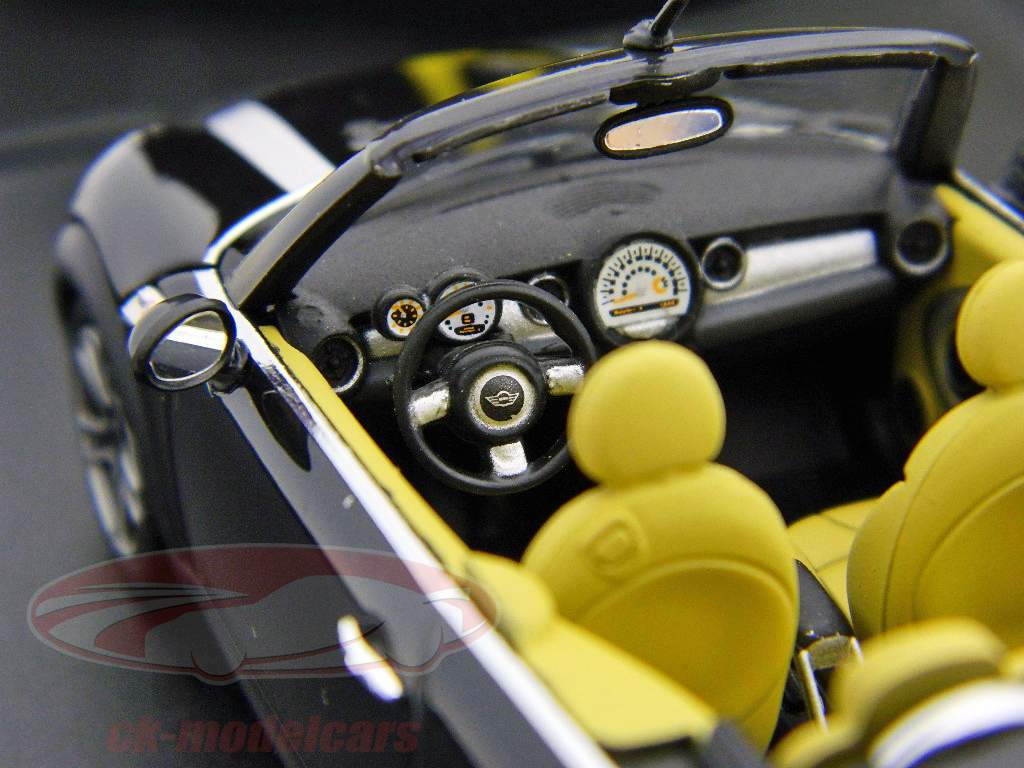 迷你Cooper敞篷黑色/黑色1:43 AUTOA​​RT