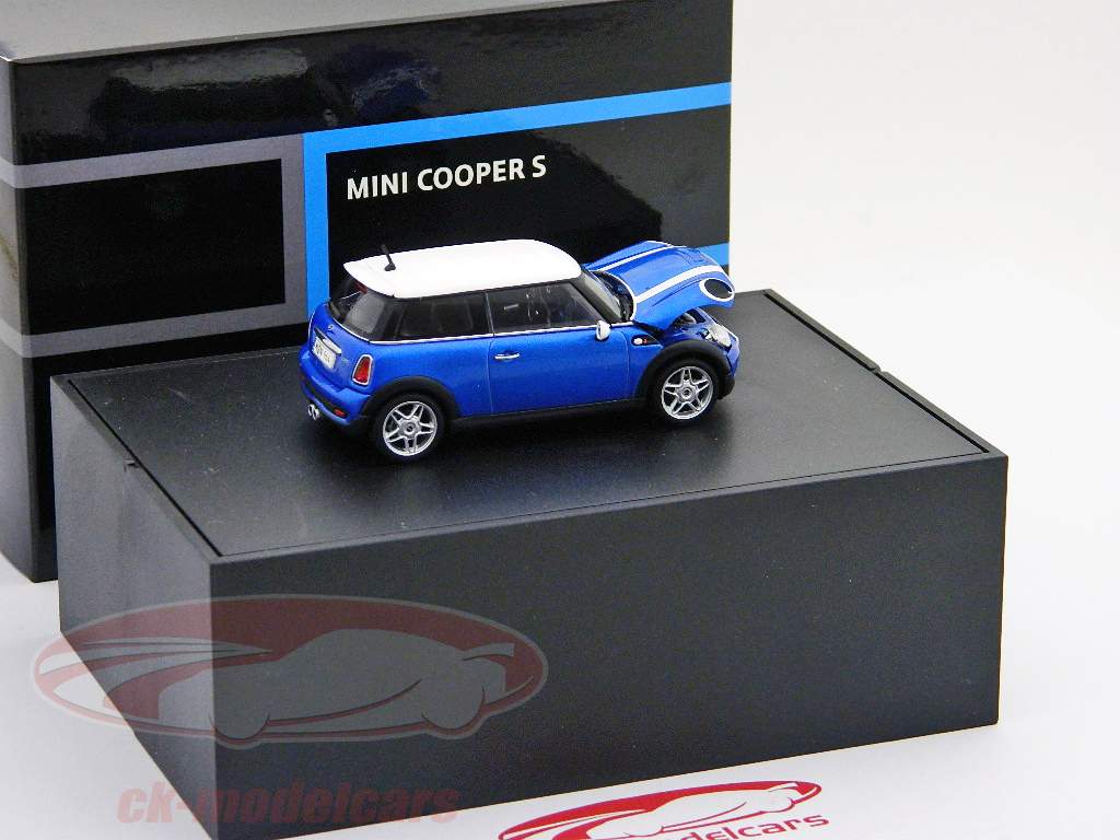 Mini Cooper S blau / blue 1:43 AutoArt
