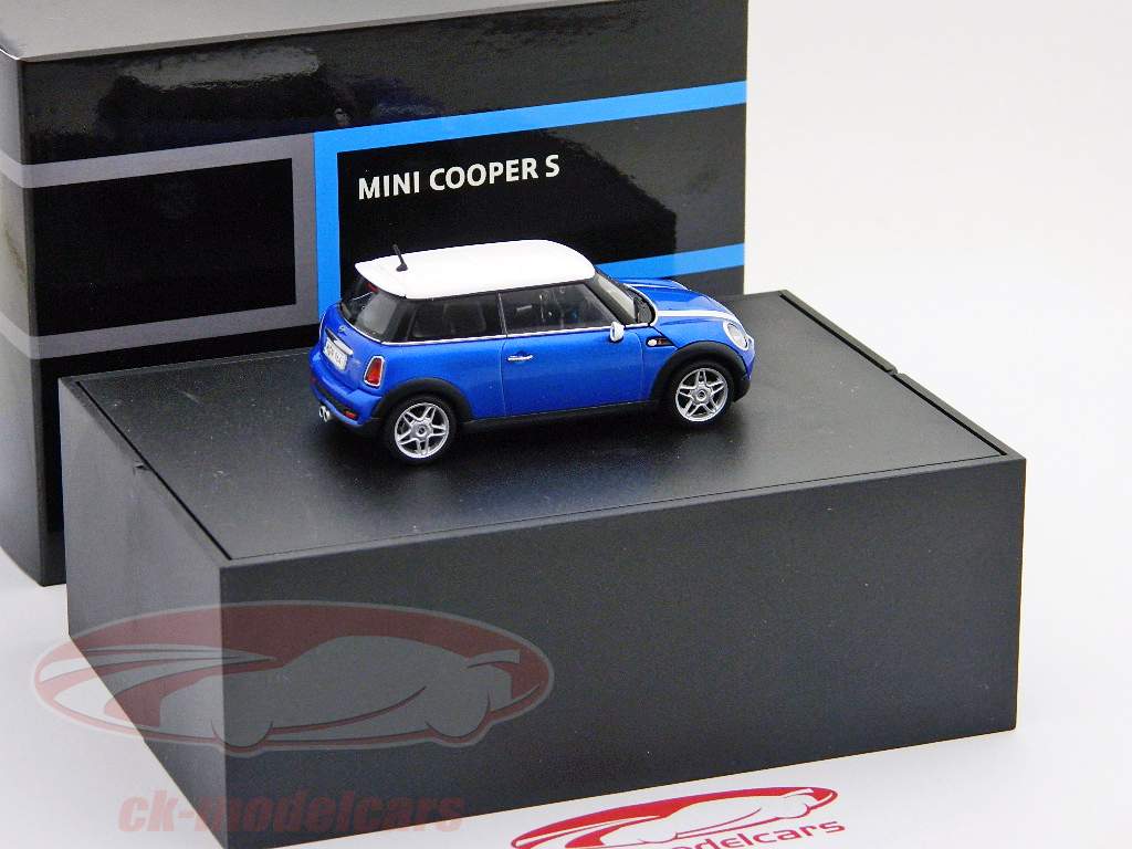 Mini Cooper S blau / blue 1:43 AutoArt
