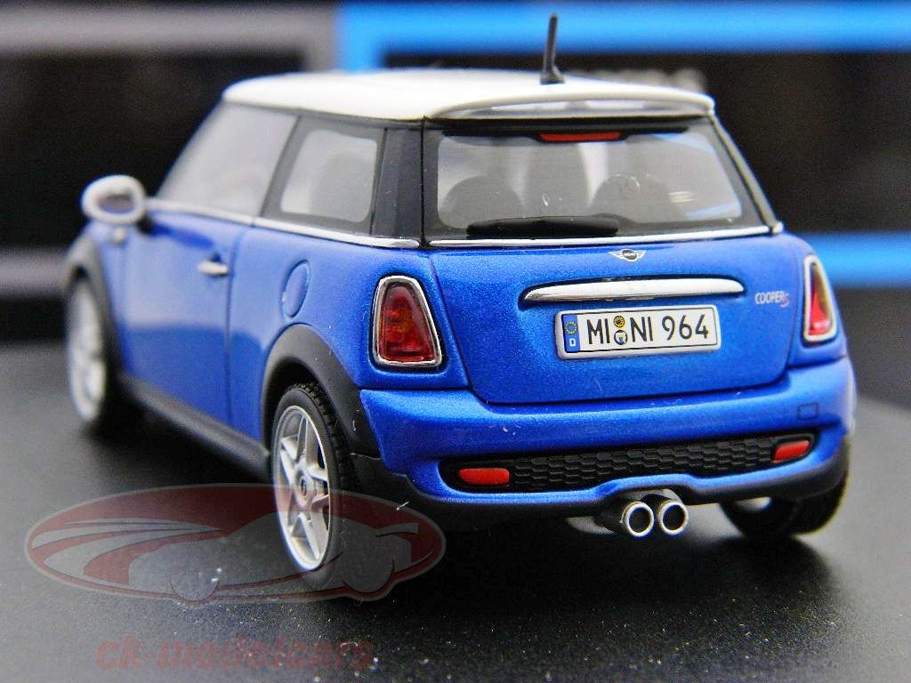 Mini Cooper S blau / blue 1:43 AutoArt