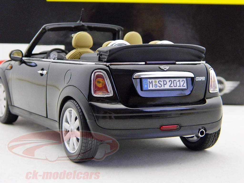 Mini Cooper Cabriolet schwarz / black 1:18 Kyosho