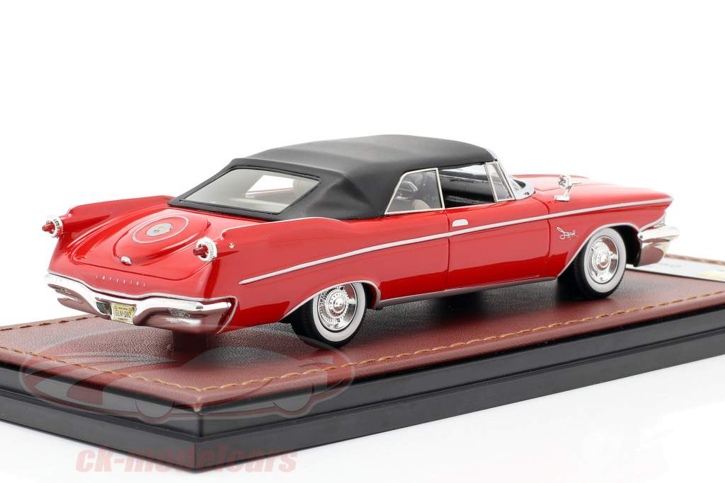 Imperial Crown Convertible Closed Top Год постройки 1960 красный 1:43 GLM