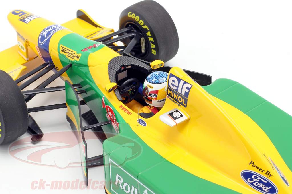 Michael Schumacher Benetton B193B #5 2nd Canadian GP F1 1993 1:18 Minichamps
