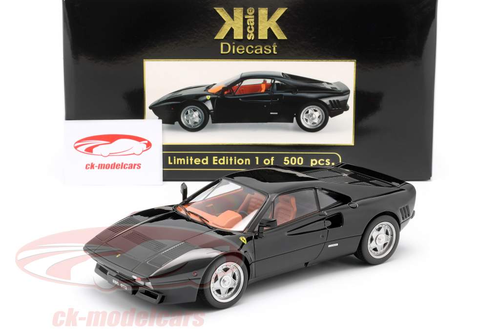 Ferrari 288 GTO 建設年 1984 黒 1:18 KK-Scale