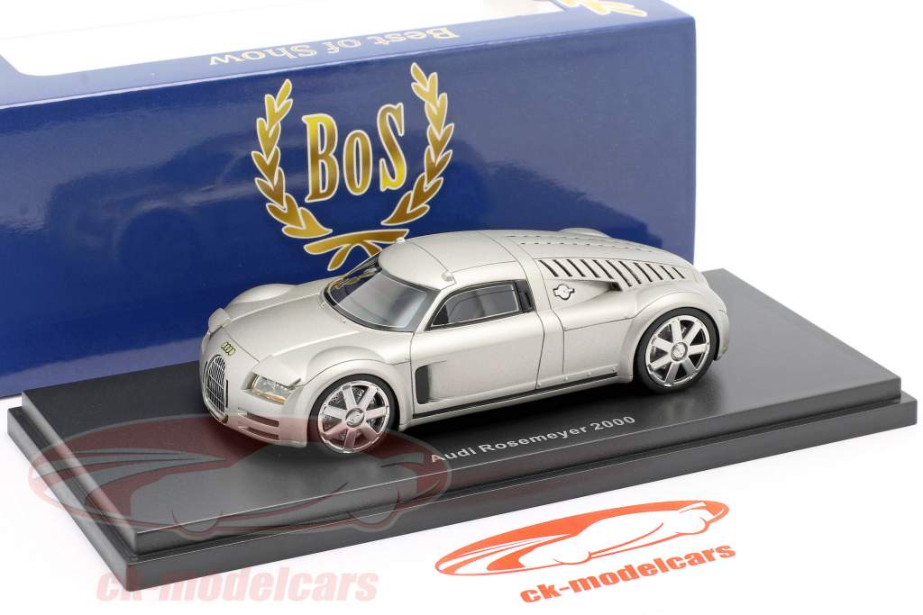 Audi Rosemeyer Concept Car Année de construction 2000 aluminium 1:43 BoS-Models