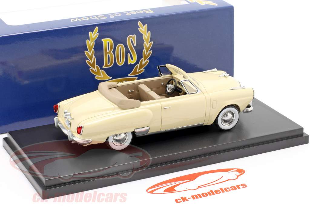Studebaker Champion 可转换 建设年份 1951 米色 1:43 BoS-Models