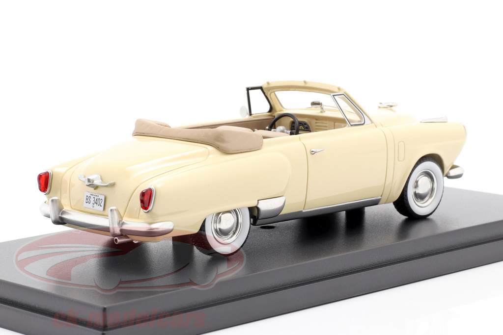 Studebaker Champion Cabriolet Année de construction 1951 beige 1:43 BoS-Models