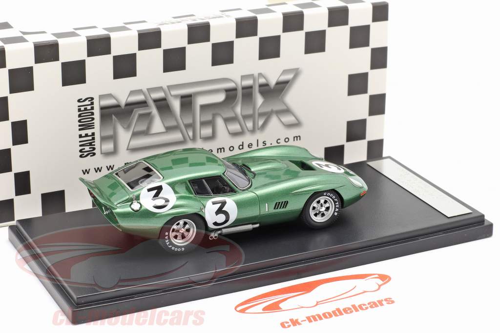 AC A98 Coupe #3 24h LeMans 1964 Sears, Bolton 1:43 Matrix