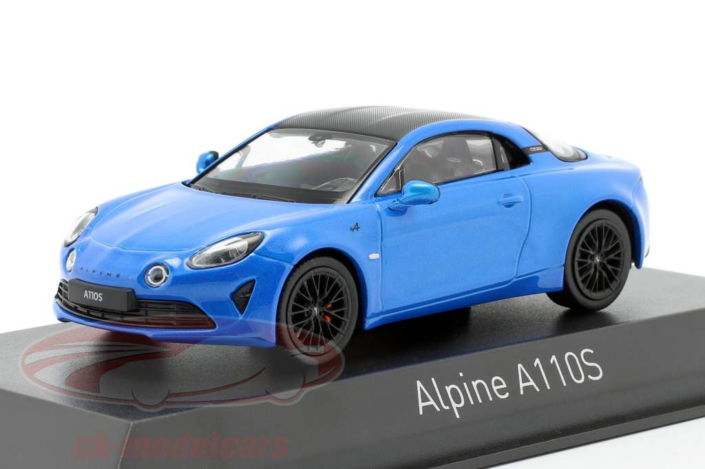 Alpine A110S 建設年 2019 高山 青 1:43 Norev