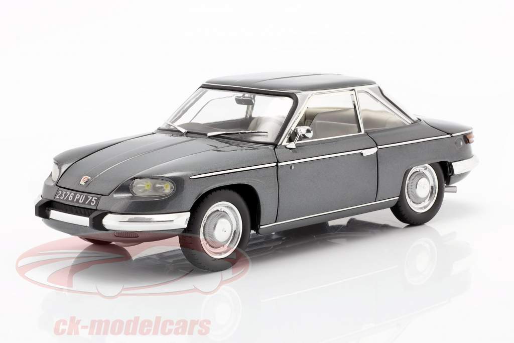Panhard 24 CT Anno di costruzione 1964 grigio argento metallico 1:18 Norev