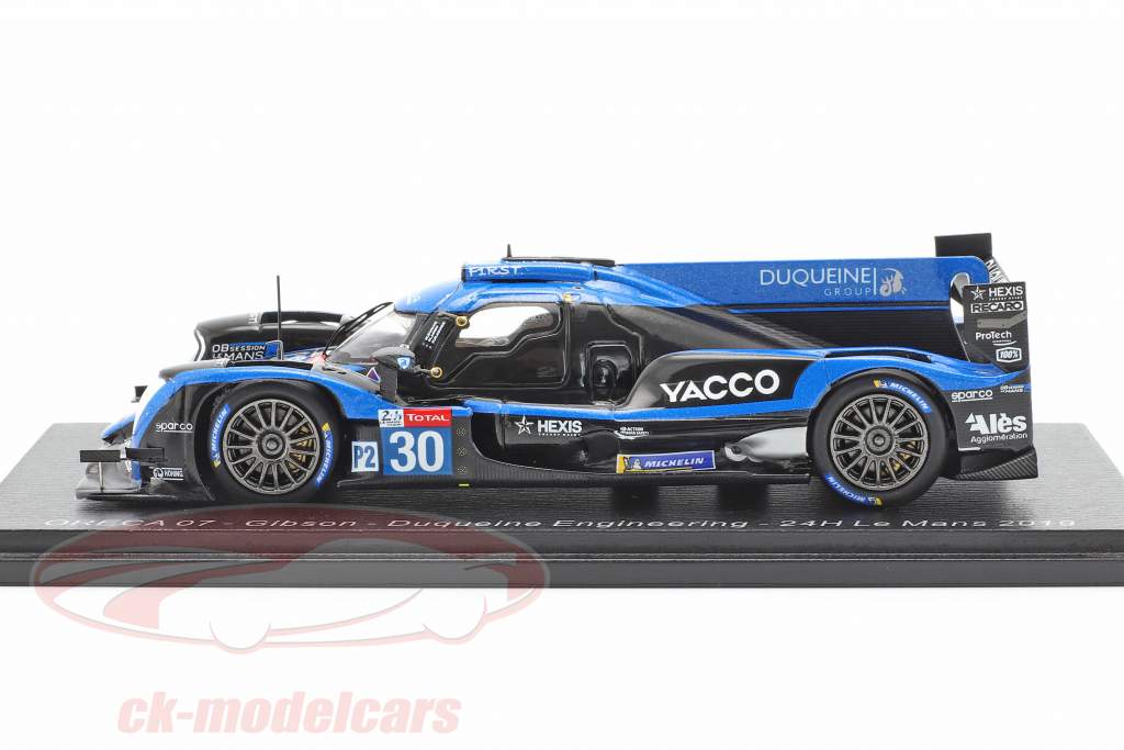 Oreca 07 #30 24h LeMans 2019 Jamin, Ragues, Dumas 1:43 Spark