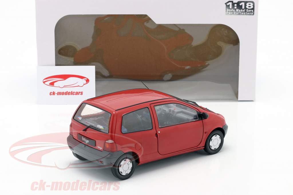 Renault Twingo MK1 Byggeår 1993 rød 1:18 Solido
