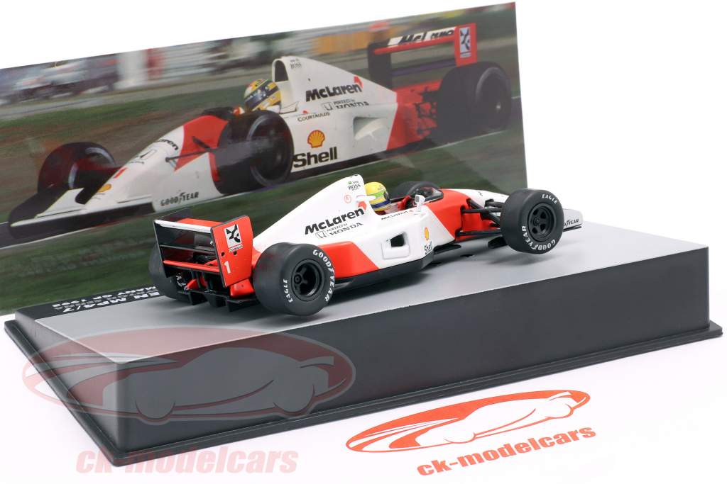 Ayrton Senna McLaren MP4/7 #1 Germany GP formula 1 1992 1:43 Altaya