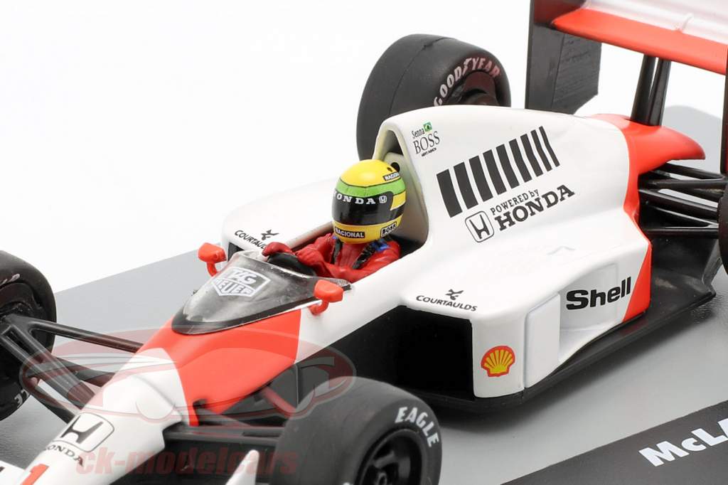Ayrton Senna McLaren MP4/5 #1 Vincitore Germania GP F1 1989 1:43 Altaya