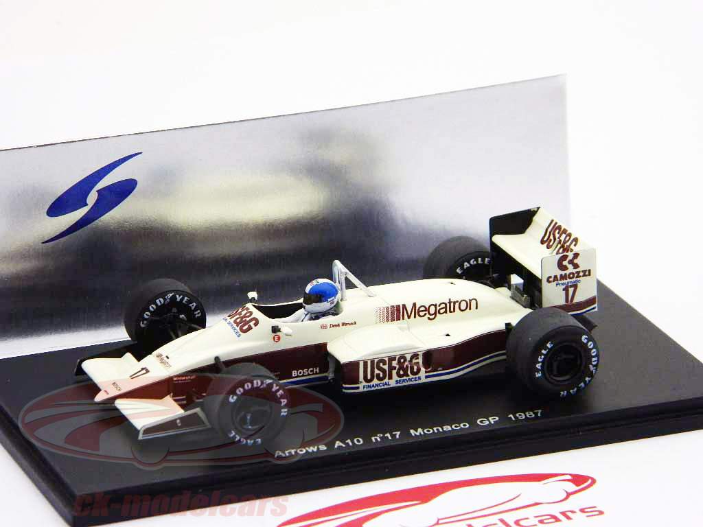 D.华威飞箭A10＃17一级方程式摩纳哥大奖赛1987 1:43星火