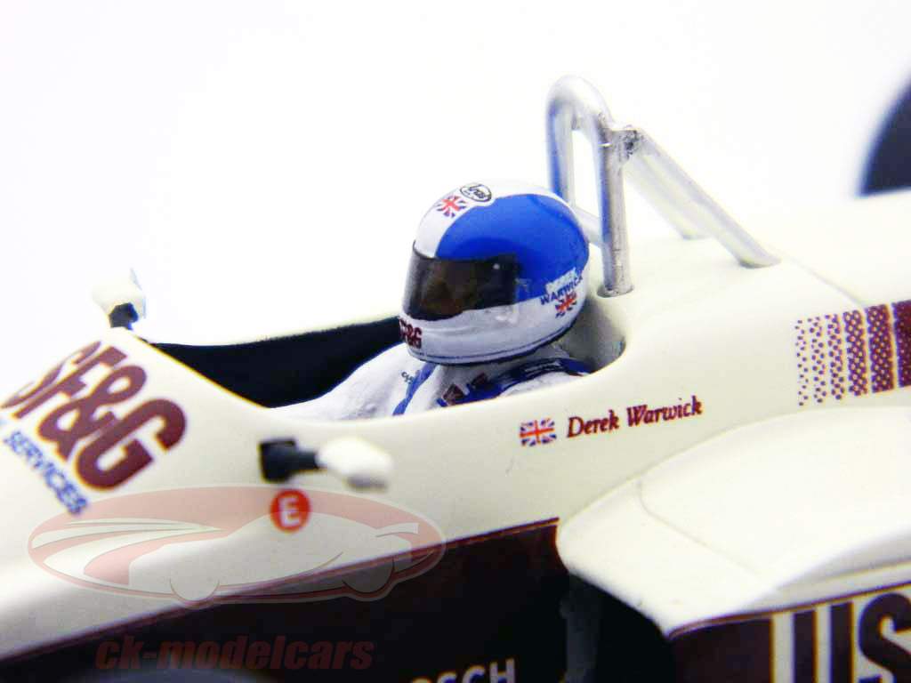 D.ワーウィックアローズA10＃17フォーミュラ1モナコGP 1987 1：43スパーク