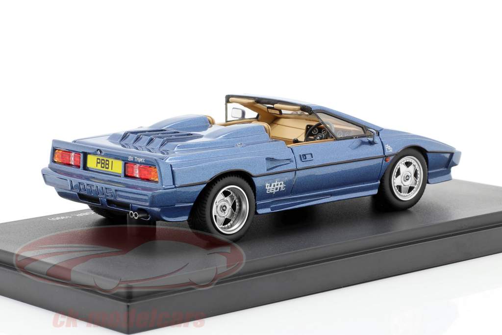 Lotus Esprit PBB ST. Tropez Convertible Año de construcción 1990 azul metálico 1:43 AutoCult