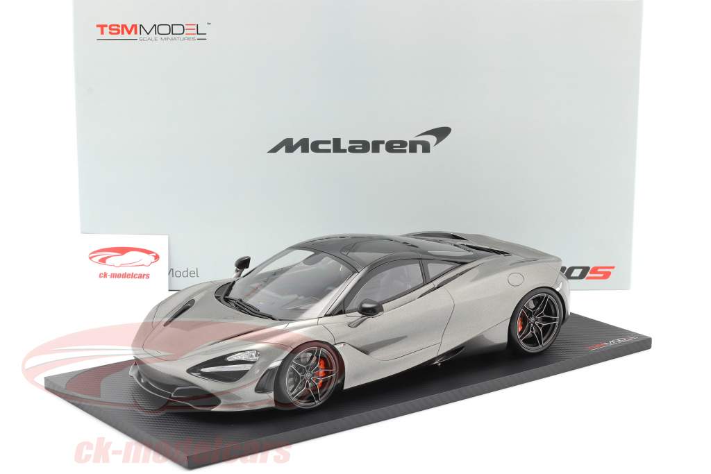 McLaren 720S Année de construction 2017 lame argent 1:12 TrueScale