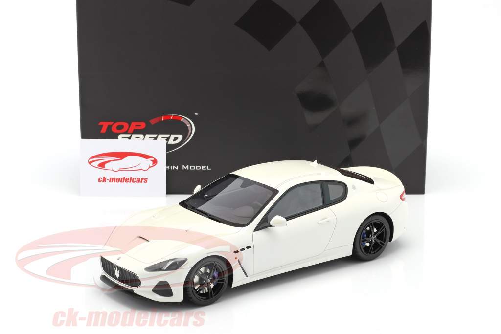 Maserati Gran Turismo MC Год постройки 2018 белый 1:18 TrueScale