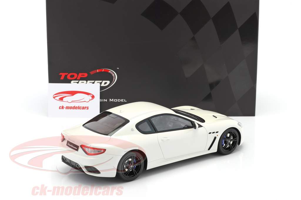 Maserati Gran Turismo MC Год постройки 2018 белый 1:18 TrueScale