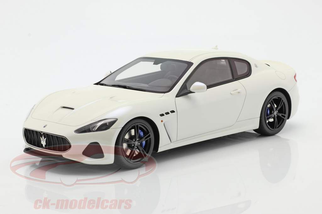 Maserati Gran Turismo MC Год постройки 2018 белый 1:18 TrueScale
