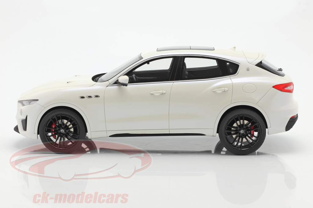 Maserati Levante Trofeo Byggeår 2019 hvid 1:18 TrueScale