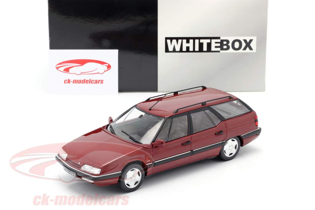 Citroen XM Break dark red metallic 1:24 WhiteBox