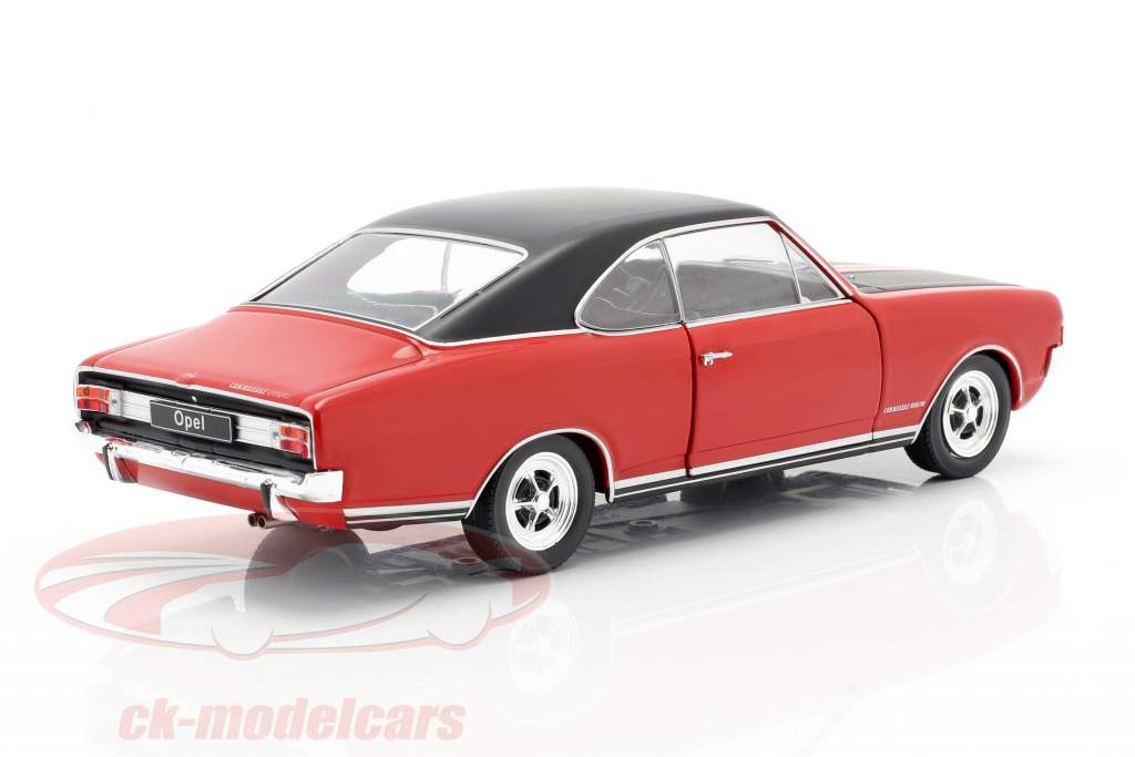 Opel Commodore A GS/E red / black 1:24 WhiteBox