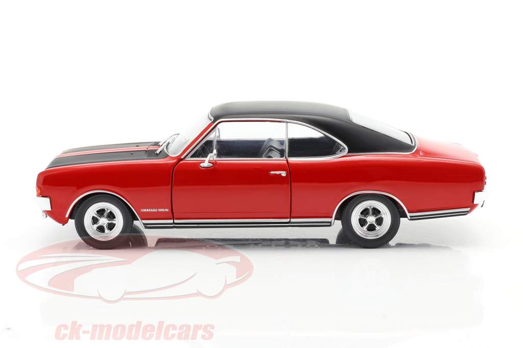 Opel Commodore A GS/E rot / schwarz 1:24 WhiteBox