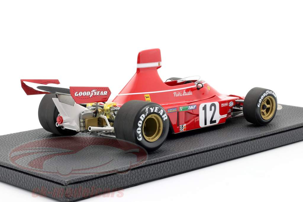 Niki Lauda Ferrari 312B3 #12 vincitore spagnolo GP formula 1 1974 1:18 GP Replicas