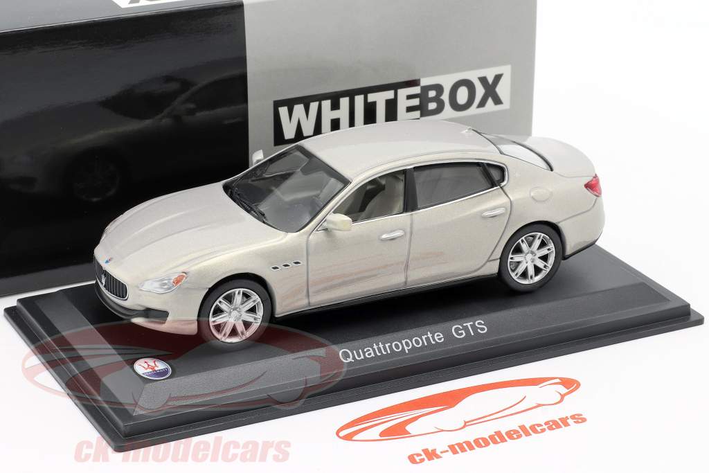 Maserati Quattroporte GTS hellgrau metallic 1:43 WhiteBox