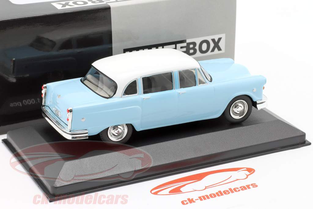 Checker Marathon 327 year 1964 light blue / white 1:43 WhiteBox