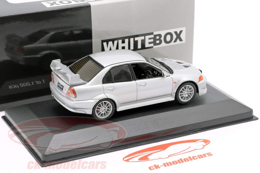 MItsubishi Lancer Evo V RS RHD argento 1:43 WhiteBox