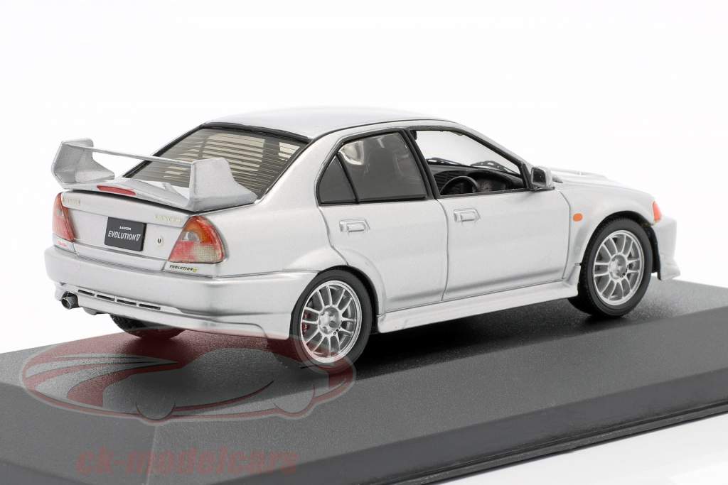 MItsubishi Lancer Evo V RS RHD 银 1:43 WhiteBox
