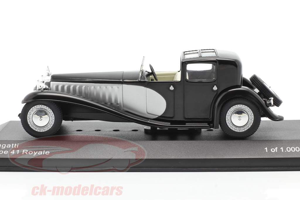 Bugatti Type 41 Royale 黒 / 銀 1:43 WhiteBox