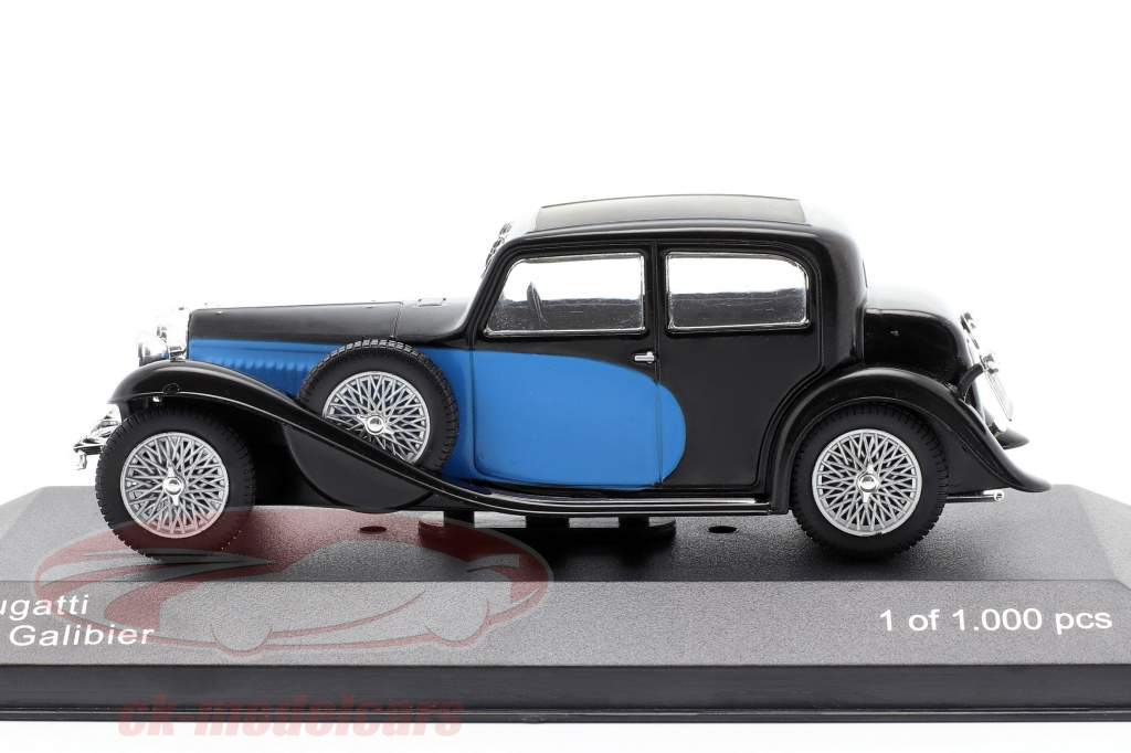 Bugatti 57 Galibier blu / nero 1:43 WhiteBox