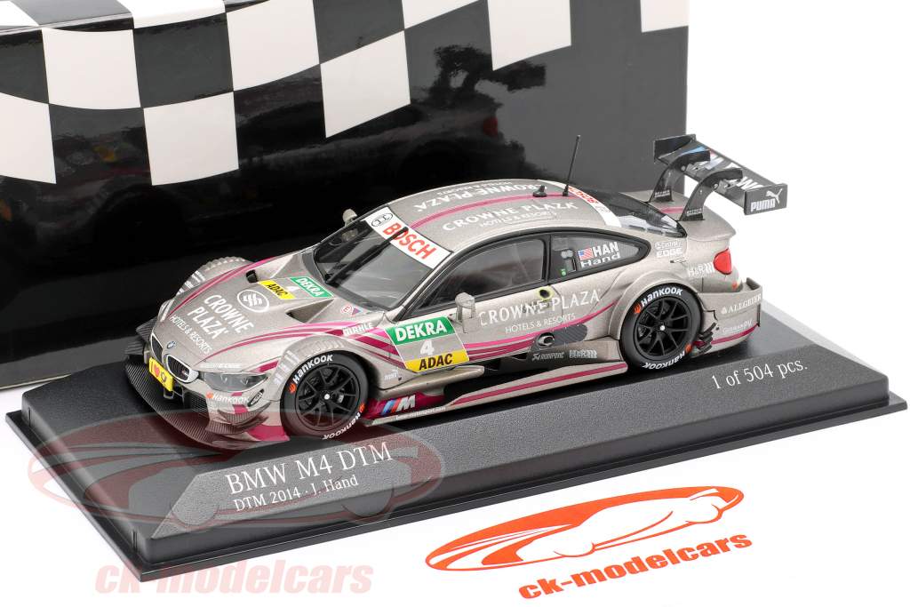 BMW M4 DTM #4 DTM 2014 Joey Hand 1:43 Minichamps