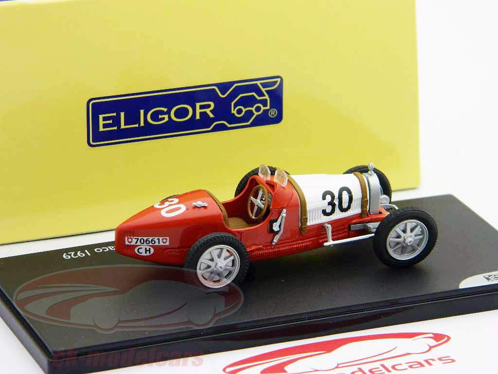 ブガッティタイプ35＃30国際グランプリレースモナコ1929 1時43分完成モデル