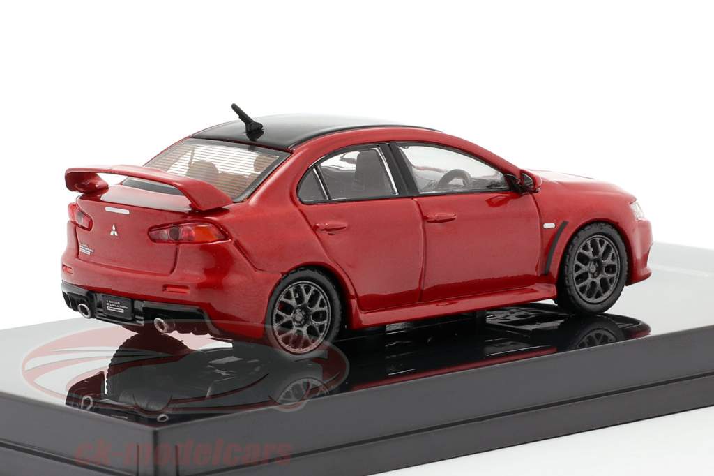 Mitsubishi Lancer Evolution X Final Edition reunión rojo 1:64 Tarmac Works