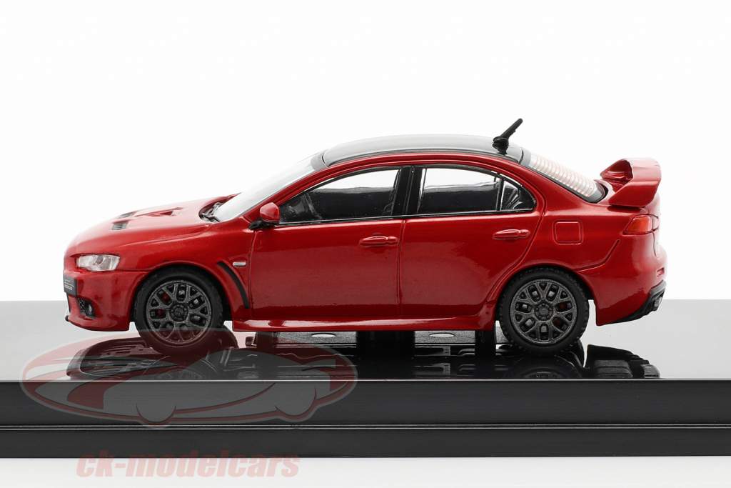 Mitsubishi Lancer Evolution X Final Edition reunión rojo 1:64 Tarmac Works
