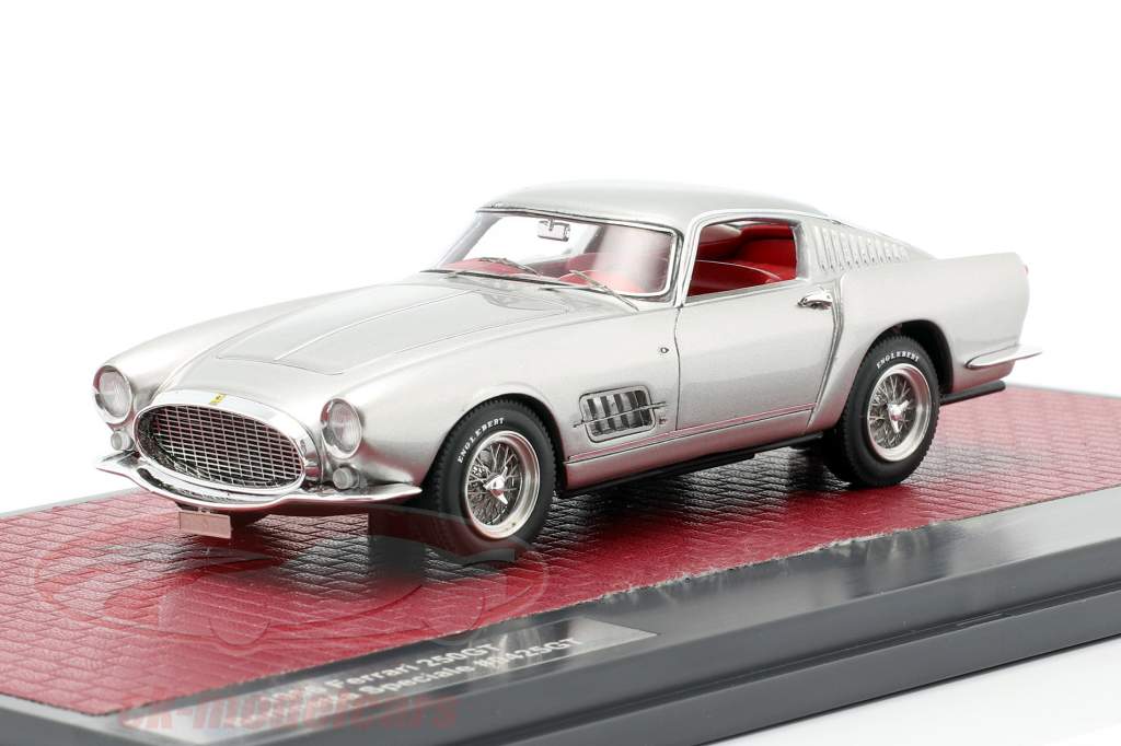 Ferrari 250 GT Berlinetta Speciale year 1956 silver metallic 1:43 Matrix