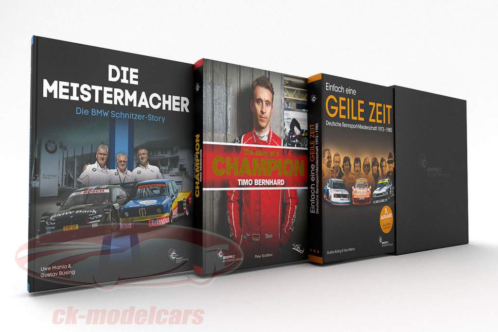 3-bogssæt: TRIO - Store Tid / Champions maker / Timo historie