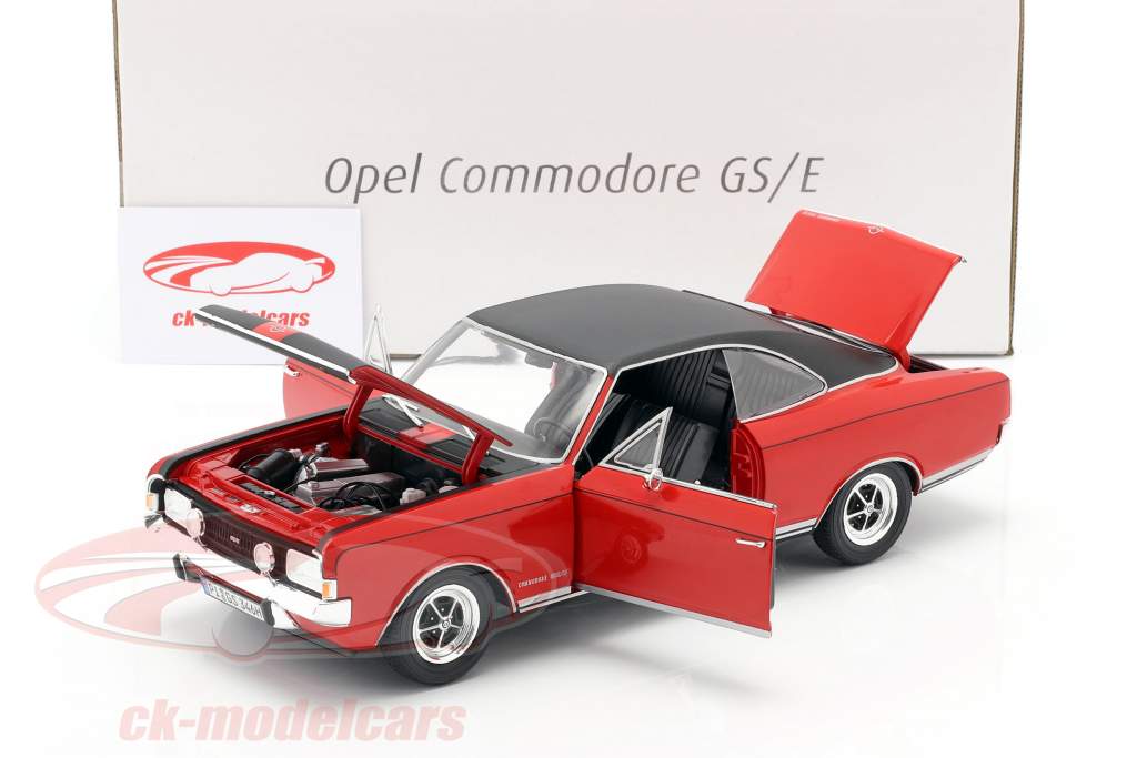 Opel Commodore GS/E красный / черный 1:18 Revell