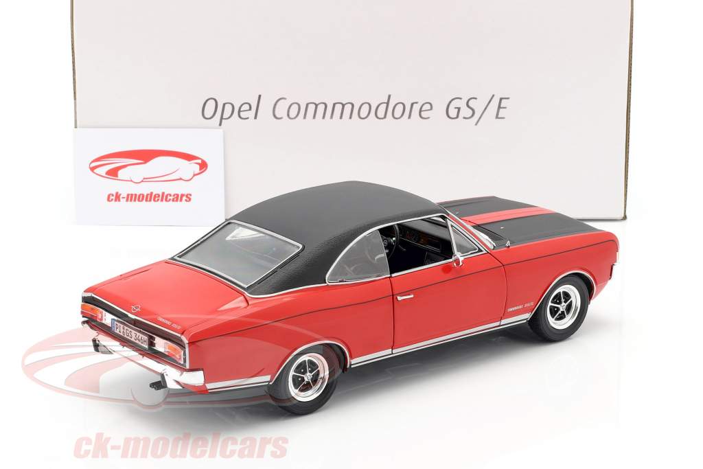 Opel Commodore GS/E красный / черный 1:18 Revell