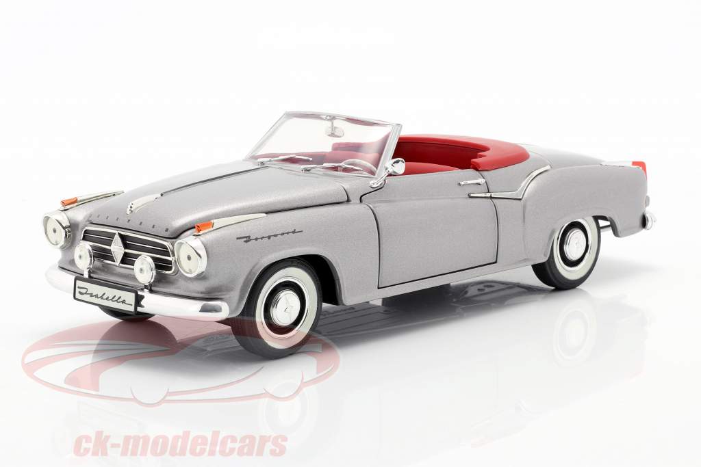 Borgward Isabella Cabriolet argento / rosso 1:18 Revell