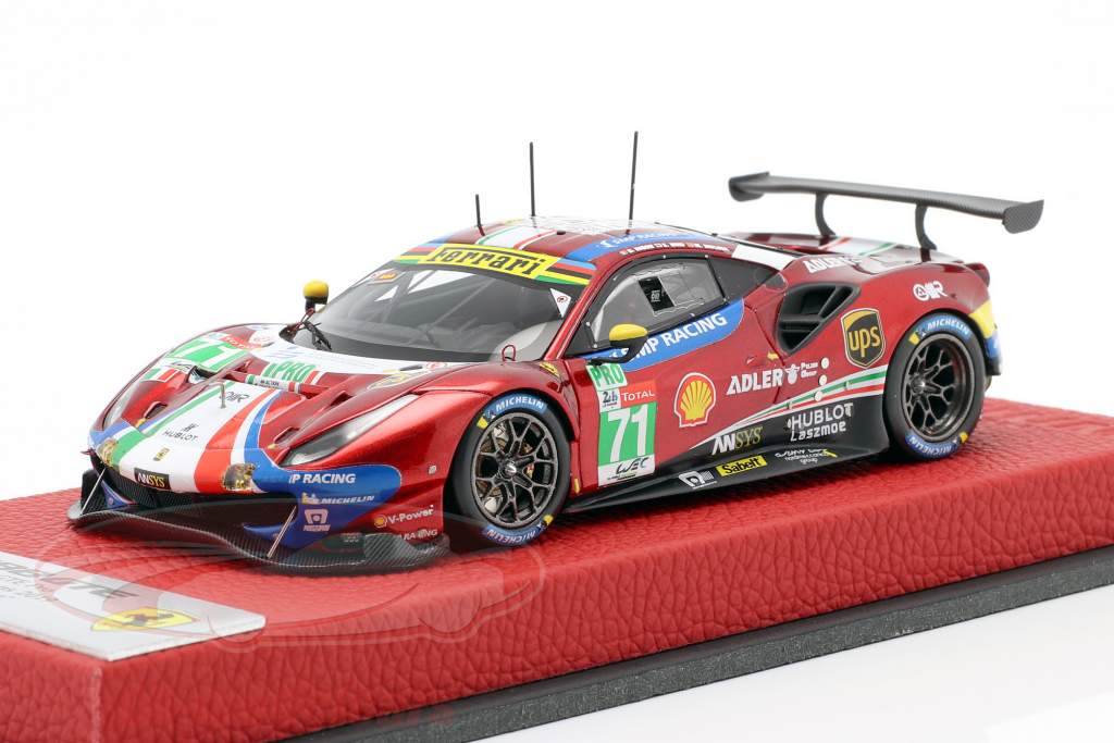 Ferrari 488 GTE #71 24h LeMans 2019 Rigon, Bird, Molina 1:43 BBR