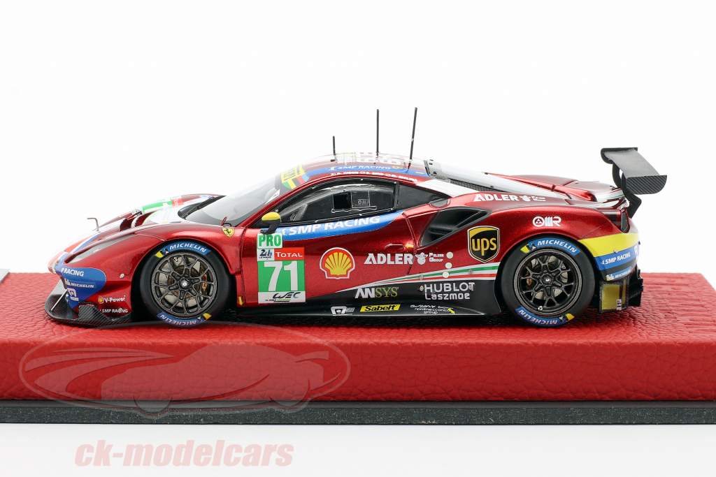 Ferrari 488 GTE #71 24h LeMans 2019 Rigon, Bird, Molina 1:43 BBR